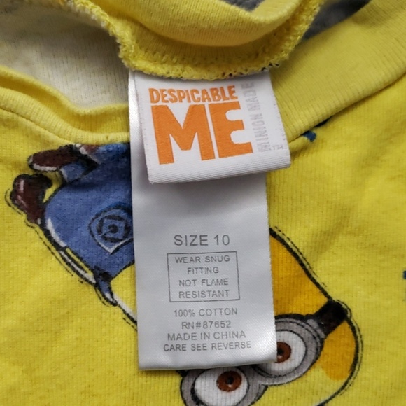 Minion Pajamas - Picture 3 of 5